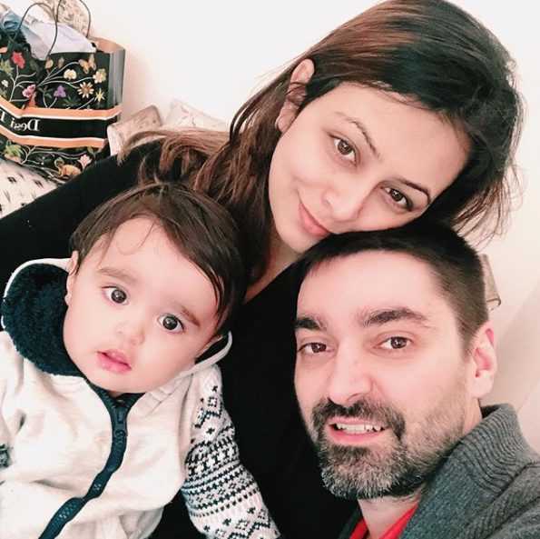 Deeya Chopra Mehta, Ritchie Mehta and Evaan Mehta